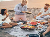 Portable Charcoal Grill, Tabletop Outdoor Barbecue Smoker, Small BBQ Grill for Outdoor Cooking 62629445