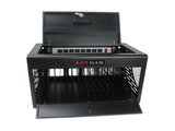 16 Bay Charging Cabinet for Laptop,Chromebook, Locking Charging Station-BLACK 74641044