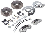 Power Complete Front Disc Brake Conversion Kit V-8 4 Piston Replacement for 1964 1965 1966 1967 Ford 34090938