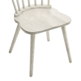2-Piece Rustic Dining Side Chair Set, Solid Wood Frame, Farmhouse Modern Design, Easy Assembly W2537P214544