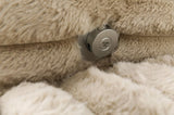 Man Wah Presley Corduroy Chaise Armchair, Latte B2707P311003