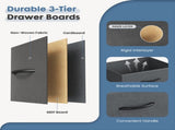 10-Drawer Fabric Dresser, Large Storage Tower for Bedroom, Closet, Living Room, Gray 63678886