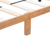 Queen Size Wood Platform Bed Frame,No Box Spring Needed,Strong Wood Slat Support, Easy Assembly 19292726