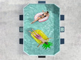 3.0m PVC folding pool bathes and cools in summer, suitable for outdoor patio beach W2710P330787