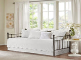 6 Piece Reversible Scalloped Edge Daybed Cover Set White Daybed B03597508