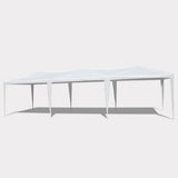 ZNTS 10x30' Wedding Party Canopy Tent Outdoor Gazebo with 8 Removable Sidewalls W1205137315