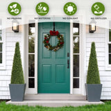Tree Artificial Boxwood Topiary Tree Plant Potted Trees Decorations For Indoor Living Room Outdoor W2945P279019