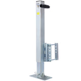 Heavy Duty Trailer Jack, Fixed Mount Jack w/Drop Leg, 28.6 in. of Lift, Max Load 2,500 Lbs W46567477