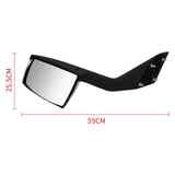 2Pcs Chrome Hood Mirror Pair Side Assembly Driver W1155P332717