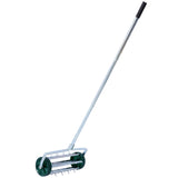 Lawn Aerator, Heavy Duty Rolling Lawn Aerator, Garden Yard Rotary Push Lawn Aeration with Steel 39005271