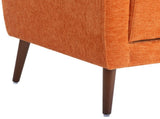 Modern Chenille Arms for Living Room,Upholstered Mordern Armchair,Comfy Soft Padded Lounge 48096083