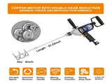 Drill Mixer Set with Spade Handle 1/2 inch Electric Corded Mixing Drill Machine 9A Motor Concrete 94459439