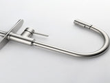 Single Handle High Arc Pull Out Kitchen Faucet,Single Level Stainless Steel Kitchen Sink Faucets 15374222
