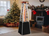 Patio Heater 48,000 BTU Heaters for Patio Propane with Detachable Wheels, Protective Cover, 74289514