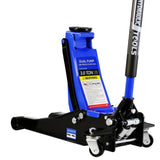 ZNTS Hydraulic Low Profile and Steel Racing Floor Jack 3 Ton Capacity, with Dual Piston Quick W123994426