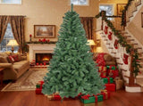 6FT Christmas Tree Artificial Plant 500 PVC Tips Hinged Metal Stand Full Indoor Party Holiday Decor 73506338