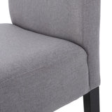 30-inch Fabric Barstool with Solid Wood Frame 74503.00FLGRY