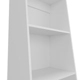 Anthem Bookcase in Melamine with Three Shelves, White B128P244987