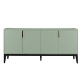 ZNTS U_Style Storage Cabinet Sideboard Wooden Cabinet with 4 Doors for Hallway, Entryway, Living Room, WF317431AAC