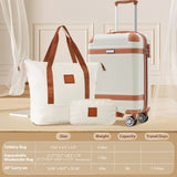 Hardshell Luggage Sets 3 Piece Carry on Luggage 22x14x9 Aviation Approved With TSA Lock, Suitable 22366737