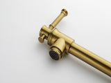 Wall mounted Filler Faucet, Modern Brass Filler Two-Attachment Wall Mount Folding Kitchen 70808368