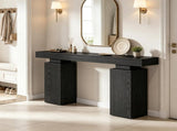 63 Inch Wooden Entryway Table, Console Table Foyer Stand 52110636