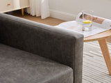 30.7"W Upholstered Square Swivel Accent Chair and Comfy Accent Single Sofa 360 Degree Club W3188P310432
