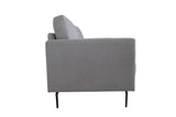 ZNTS Light Grey Accent Chair with Metal Leg B062P209155