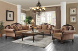 Espresso Coffee Table with Turned Legs B062P209064