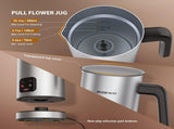 Milk Frother and Steamer, Electric Milk Warmer with Touch Screen, BIZEWO 4 IN 1 Automatic Stainless 36710689