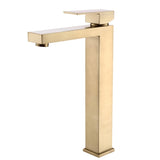 Gold Bathroom Faucet, Brushed Gold Faucet for Bathroom Sink, Gold Hole Bathroom Faucet Modern W1932P156230