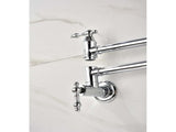 Wall Mount Folding Kitchen Pot Filler Faucet W2287142926