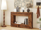 47" Farmhouse Console, Sofa Accent, Entryway with Storage, Narrow Entryway T3210P356966