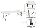 6FT Outdoor Courtyard Foldable Long Table 83891825