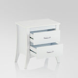Babb White Finish Accent Table B2726P288771