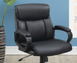 ZNTS Classic Look Extra Padded Cushioned Relax 1pc Office Chair Home Work Relax Black Color HS00F1682-ID-AHD