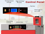 400 Eggs Incubator Cabinet with Automatic Turning&Digital Temperature Control, Large Commercial 92537893