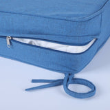 2 PCS Set 24x24 in Outdoor Deep Seat Cushion- Waterproof Fade-Resistant Patio Furniture Cushions 16223426