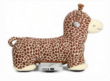 Brown 6V Battery Powered Ride On Giraffe for Outdoor Backyard Fun, Kids Ride On Toy, Washable 79859213