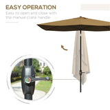 ZNTS Outdoor beach umbrella / Sun Umbrella （Prohibited by WalMart） 39107641