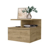 Macadamia 2-Tier Shelf Floating Nightstand B062P175811