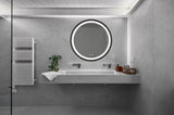 32inch Bathroom Led Classy Vanity Mirror with focused backplane,Black aluminum alloy frame,High W1992P210849