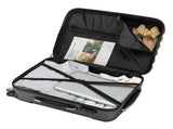 Vertical pattern four-in-one universal wheel with handle trolley case 16in 20in 24in 28in ABS 28403216