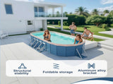 3.0m PVC folding pool bathes and cools in summer, suitable for outdoor patio beach W2710P337295