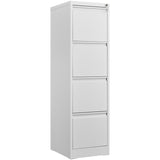 ZNTS 4 Drawer File with Lock Metal Vertical File Storage Office Home Steel Vertical File W1247P173379