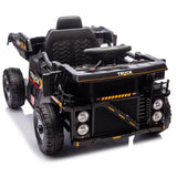 12V Kids Ride On Dump Truck W/Parents Control,2wd,Rear-wheel suspension,Electric Dump Bed and Extra W1578P235125