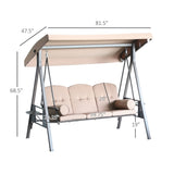 Outdoor Patio Swing Chair 14252990