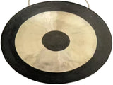 50cm Two-Color Handmade Brass Gong, Traditional Chinese Percussion Instrument for Wedding 59989027