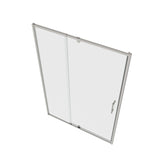 32-36" W x 72" H Piovt Swing Glass Shower Door,Pivot Frame Sliding Shower Door with 1/4" Clear W2122P298103