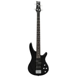 ZNTS GIB Electric Bass Guitar Full Size 4 String Black 42778381